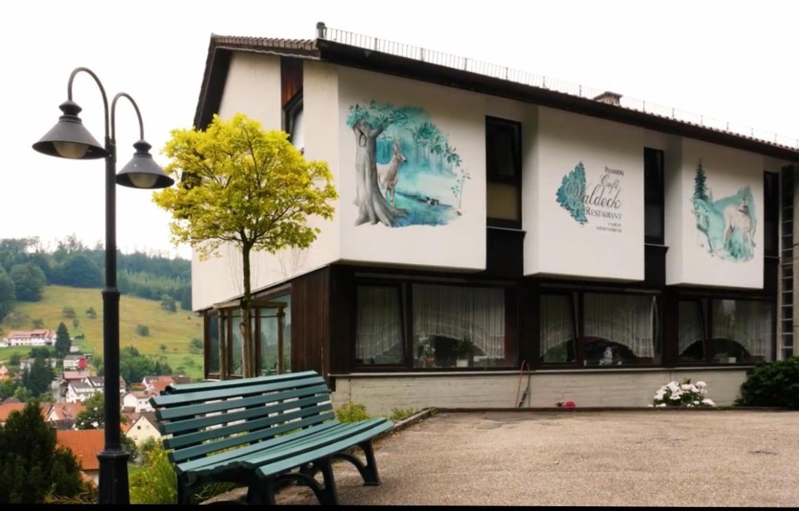 Hotel Cafe Waldeck Wüstenrot Kültér fotó