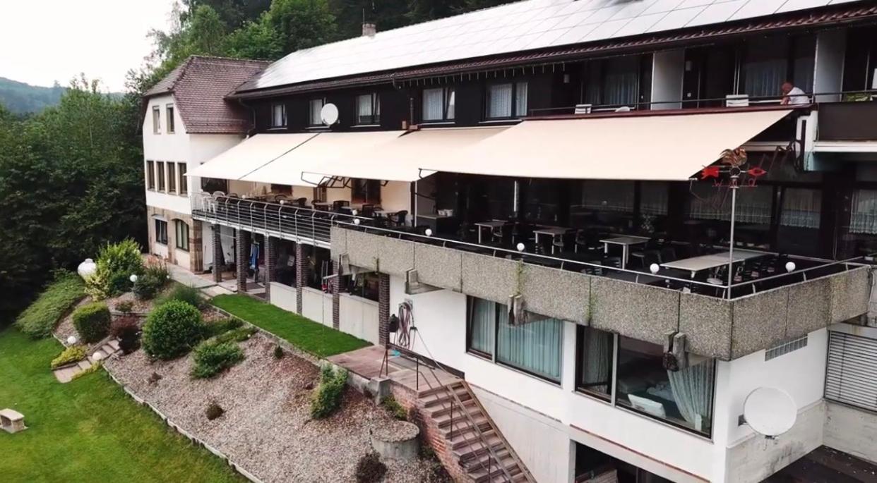 Hotel Cafe Waldeck Wüstenrot Kültér fotó